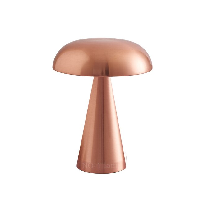 SkandiShop mushroom LED Table Lamps Touch Dimming